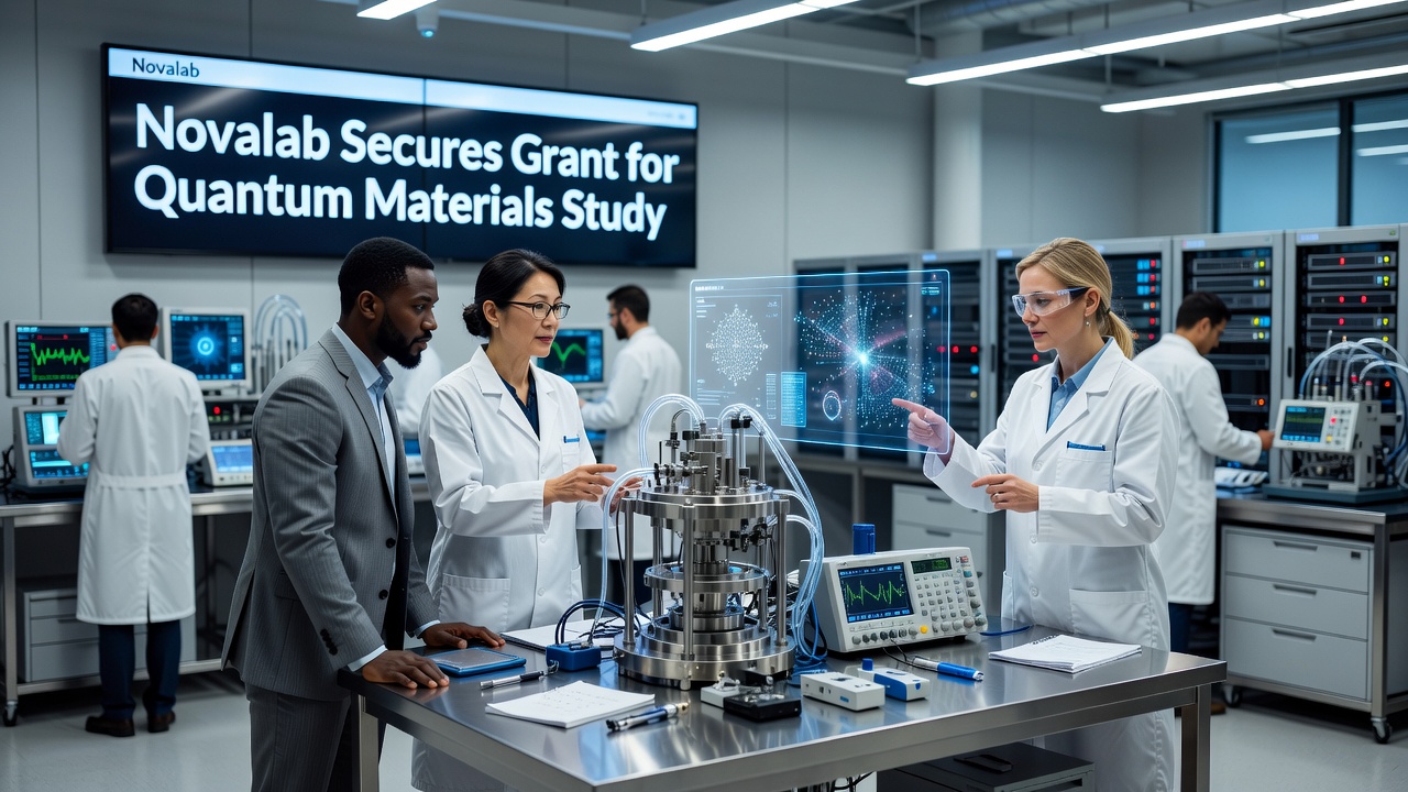 Novalab Secures Grant for Quantum Materials Study
